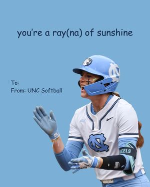 Image post by @uncsoftball on Instagram
