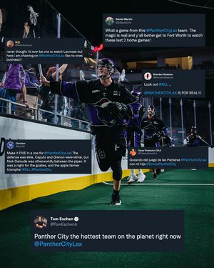 Image post by @PantherCityLax on Twitter