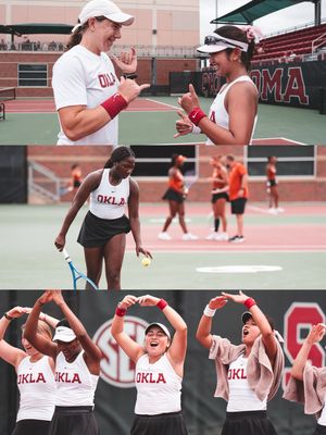 Image post by @ou_wtennis on Instagram