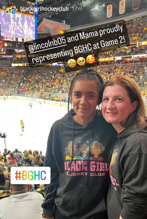 Image post by @BlackGirlHockey on Twitter
