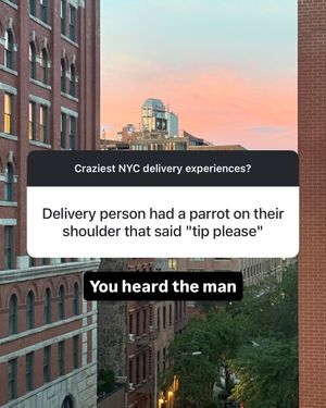 Image post by @overheardnewyork on Instagram