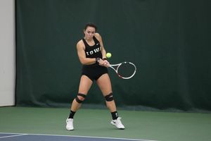 Image post by @iowa_tennis on Twitter