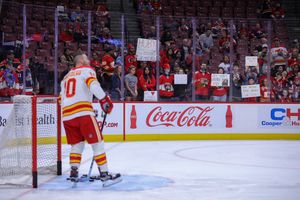 Image post by @NHLFlames on Twitter