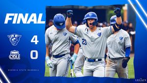 Image post by @GaStateBaseball on Twitter
