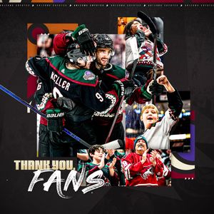Image post by @ArizonaCoyotes on Twitter
