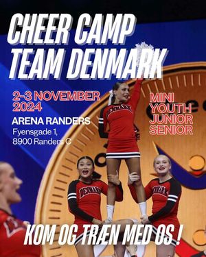 Image post by @teamdenmarkcheer on Instagram