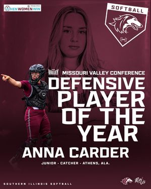 Image post by @siu_softball on Instagram