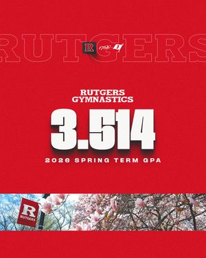 Image post by @rutgersgymnastics on Instagram