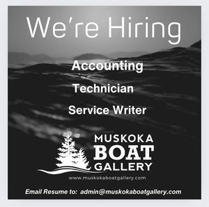Image post by @MuskokaBoatGallery on Facebook