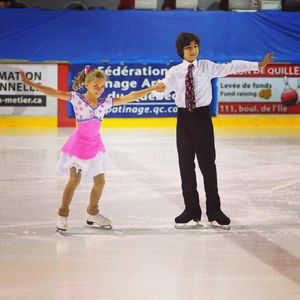 Image post by @patinageqc on Facebook