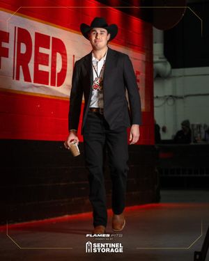 Image post by @NHLFlames on Twitter