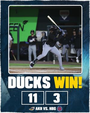Image post by @akronrubberducks on Instagram