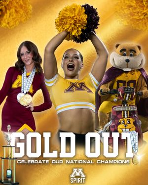 Image post by @gopherspiritsquad on Instagram