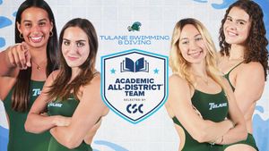 Image post by @tulaneswimdive on Instagram