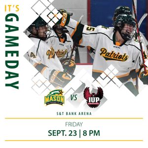 Image post by @gmuicehockey on Instagram