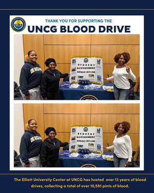 Image post by @uncg.sga on Instagram