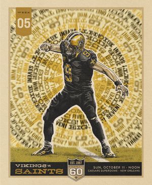 Image post by @Saints on Twitter/X