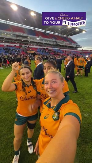 Video post by @WallaroosRugby on Facebook