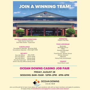 Image post by @oceandownscasino on Instagram