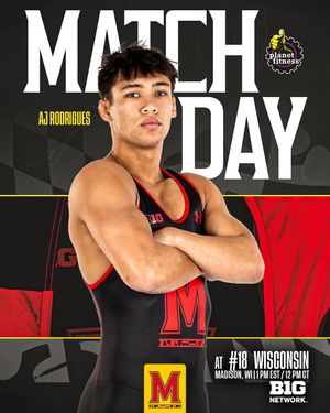 Image post by @terpswrestling on Instagram