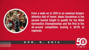 Image post by @RUAthletics on Twitter