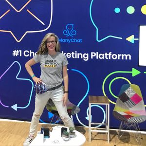 Image post by @manychat on Instagram