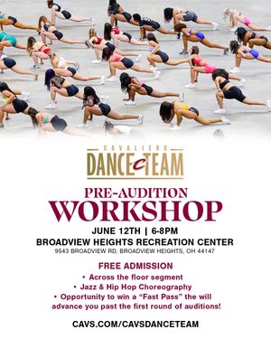 Image post by @CavsDanceTeam on Twitter
