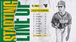 Image post by @baylorbaseball on Instagram