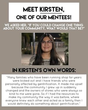 Image post by @mentor4changeLA on Facebook