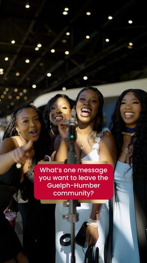Video post by @GuelphHumberUni on Facebook