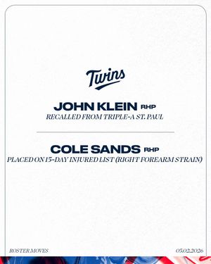Image post by @Twins on Twitter