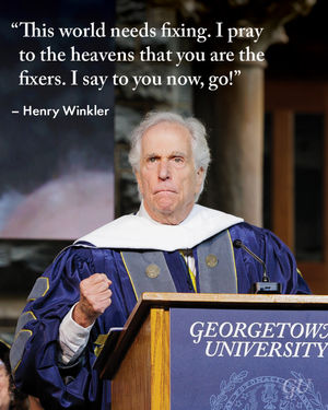 Image post by @georgetownuniversity on Instagram
