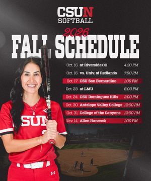 Image post by @csunsoftball on Instagram