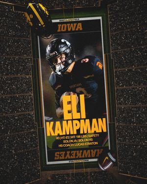 Image post by @hawkeyefootball on Instagram