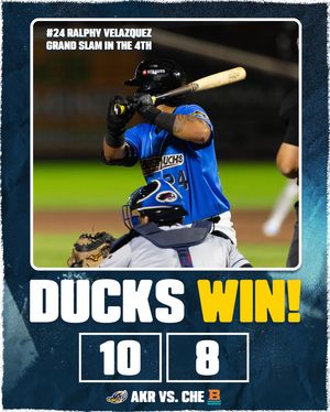 Image post by @akronrubberducks on Instagram