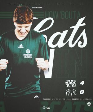 Image post by @nwbearcatennismw on Instagram