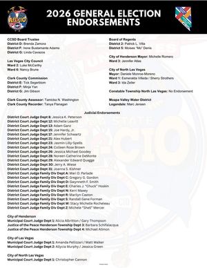 Image post by @Allycia Murphy for Las Vegas Municipal Court, Department 2 on Facebook