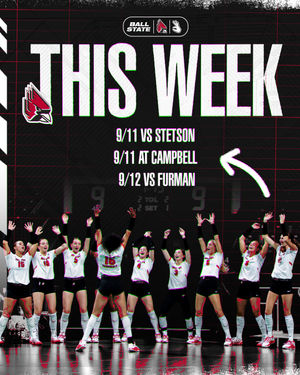 Image post by @ballstatewvb on Instagram