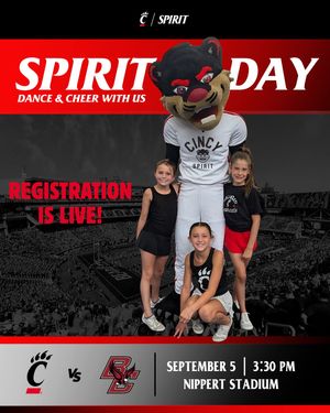 Image post by @gobearcatscheer on Instagram