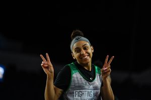 Image post by @UNDwbasketball on Twitter