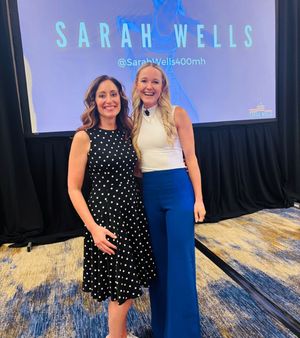 Image post by @sarahwells400mh on Instagram