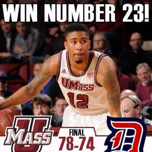 Image post by @umassathletics on Instagram
