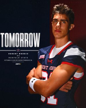 Image post by @rmu_football on Instagram