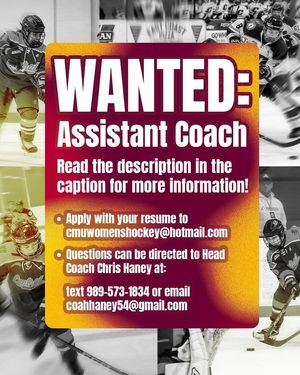 Image post by @cmuwomensclubhockey on Facebook