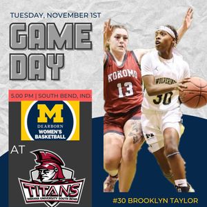 Image post by @UMDearbornWBB on Twitter