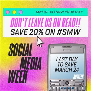 Image post by @Adweek on Twitter
