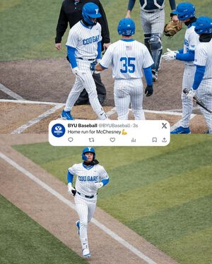 Image post by @byubaseball on Instagram