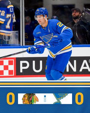 Image post by @StLouisBlues on Twitter/X