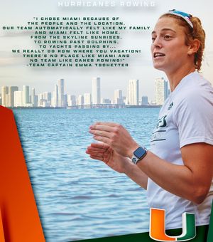 Image post by @canesrowing on Instagram