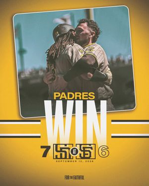 Image post by @Padres on Twitter/X